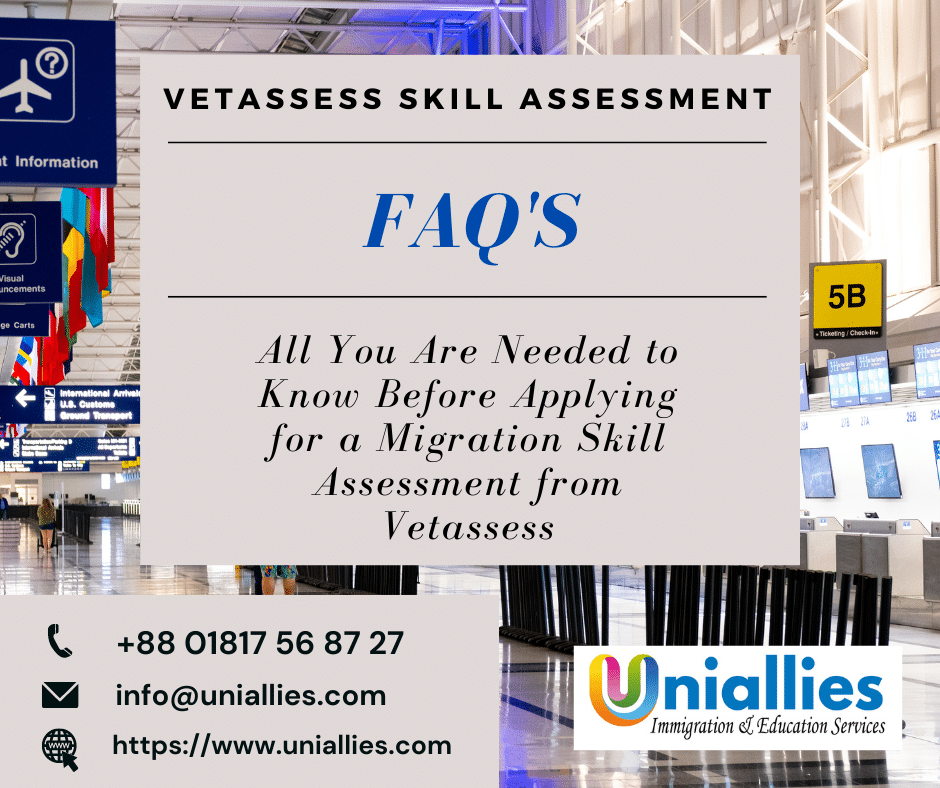 Vetassess FAQs